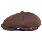 Auzat Plain Newsboy Cap