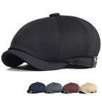 Auzat Plain Newsboy Cap