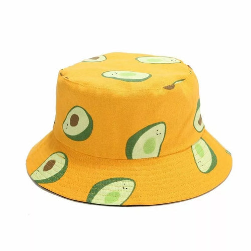 Yellow Avocado Bucket Hat