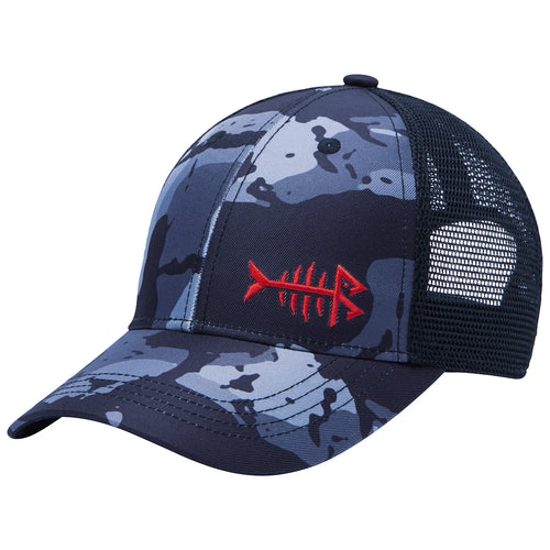 Black Camouflage Trucker Cap