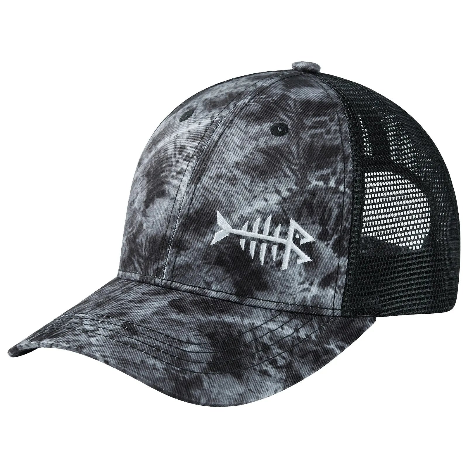 BASSDASS Fishing Camouflage Trucker Cap