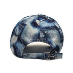 BQM Vintage Patchwork Denim Baseball Cap
