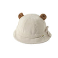 Baby Bear Kids Winter Corduroy Bucket Hat