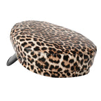Balfour Leopard Leather Sailor Cap