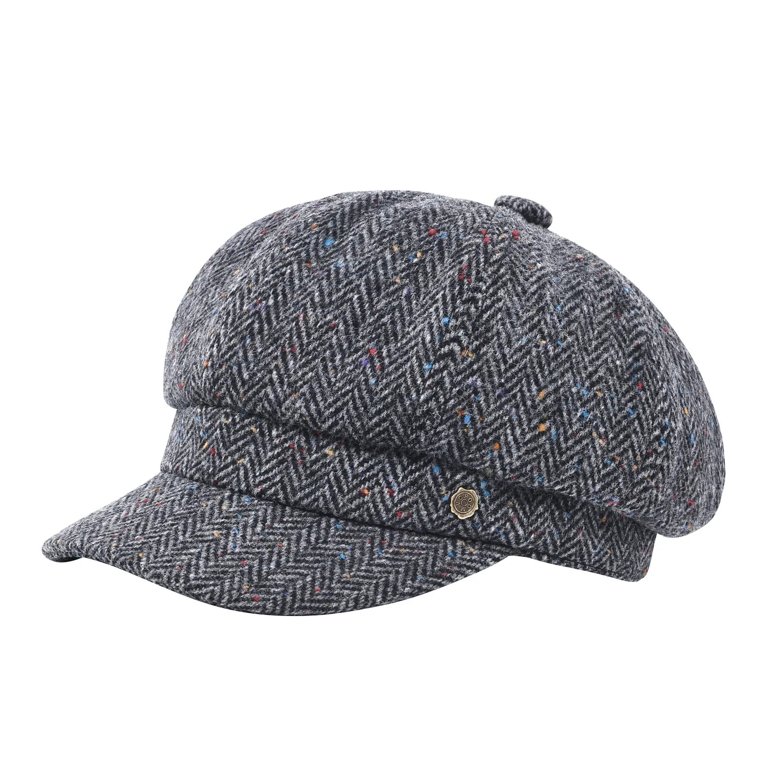 Bangor Women Wool 8-Panels Newsboy Cap