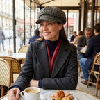 Bangor Women Wool 8-Panels Newsboy Cap
