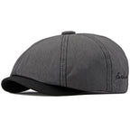 Barret Retro Plaid Newsboy Cap