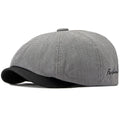 Barret Retro Plaid Newsboy Cap