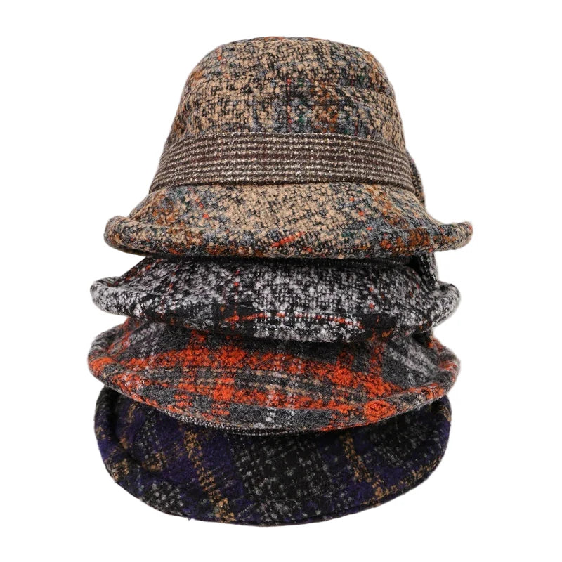 Bastille Vintage Ribbon Wool Bucket Hat