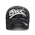 Bat Gaphy Cotton Baseball Cap