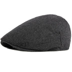 Baxley Plaid Cotton Flat Cap