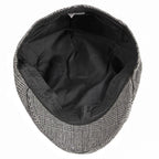 Baxley Plaid Cotton Flat Cap