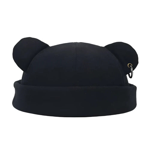 Black Bear Ears Docker Cap