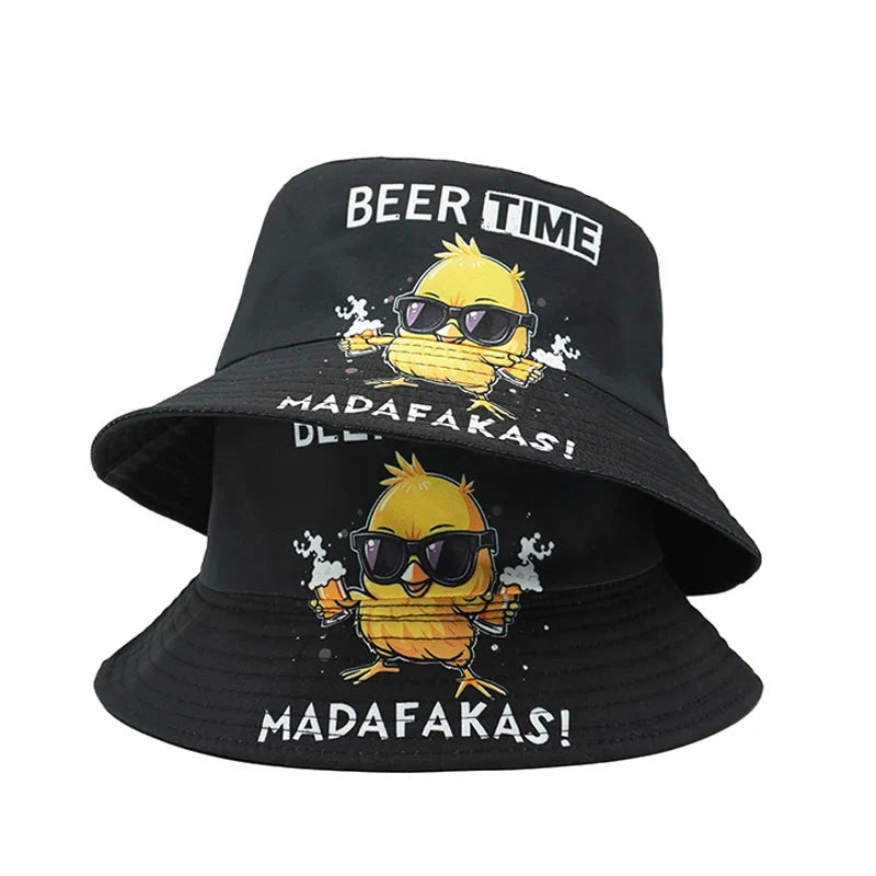 Beer Time Madafakas Reversible Bucket Hat