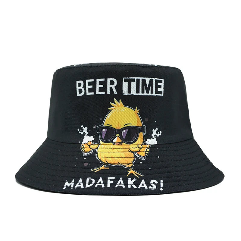 Beer Time Madafakas Reversible Bucket Hat