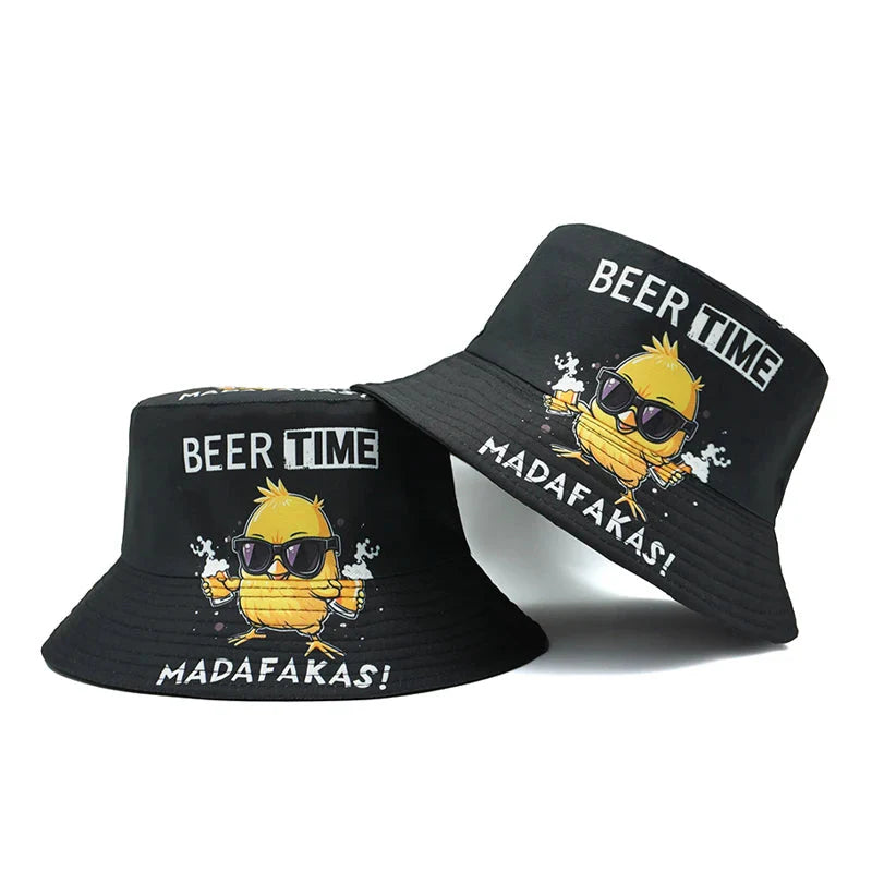 Beer Time Madafakas Reversible Bucket Hat