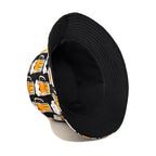Beers Cartoon Black Reversible Bucket Hat