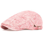 Begbie Stained Cotton Flat Cap