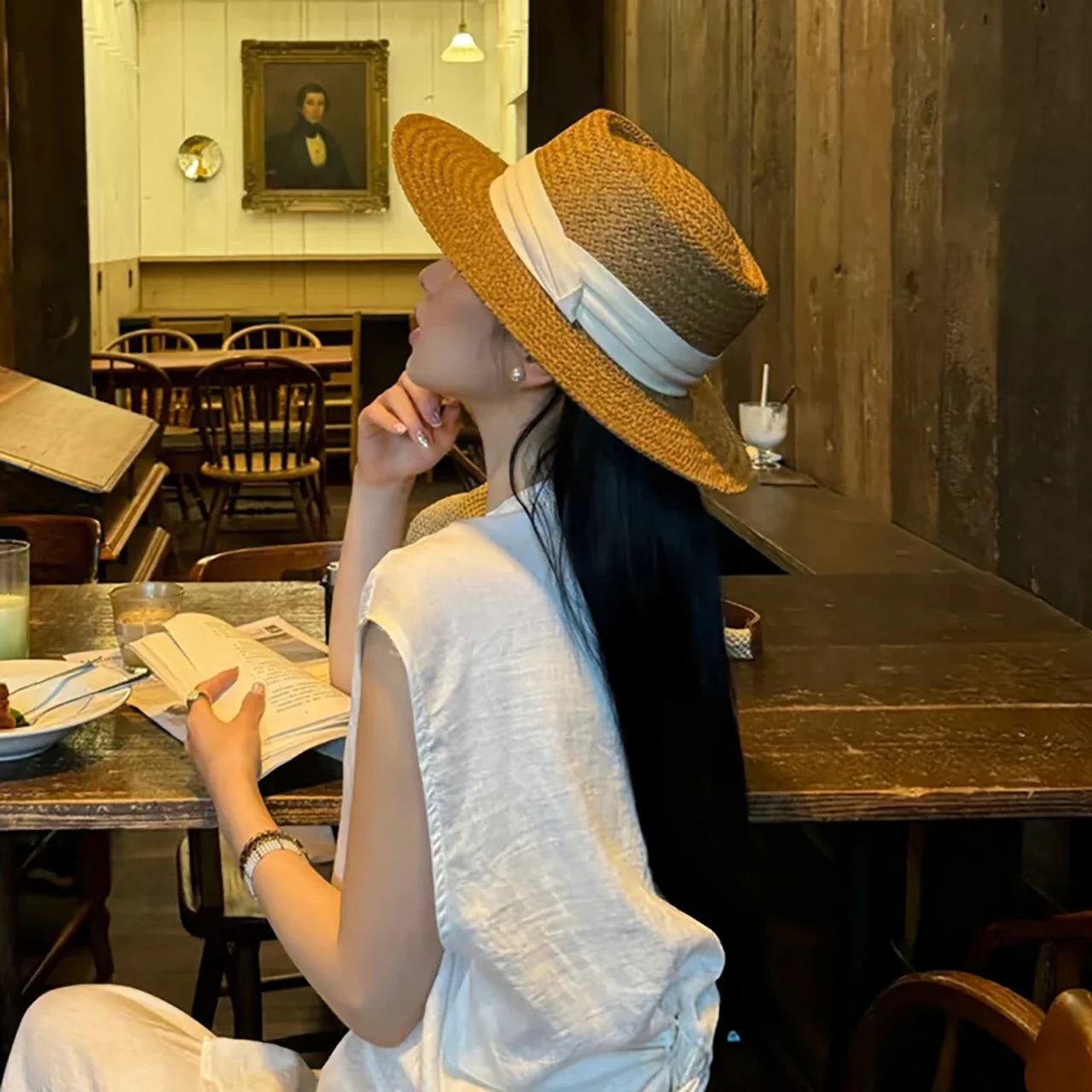 Belo Horizonte Summer Straw Porkpie Hat