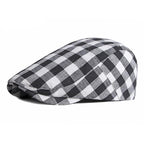 Berck Plaid Cotton Flat Cap