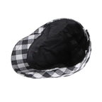 Berck Plaid Cotton Flat Cap