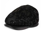 Bernadotte Genuine Leather Flat Cap