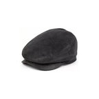 Bernadotte Genuine Leather Flat Cap