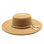 Besanzon Wide Brimmed Porkpie Hat