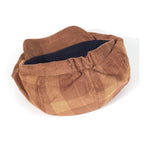 Beynac Plaid Corduroy Newsboy Cap