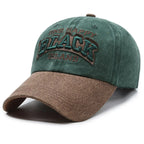 Black Island Washed Cotton Baseball Cap