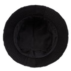 Black & White Cow Print Reversible Bucket Hat