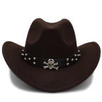 Black Pearl Wool Cowboy Hat