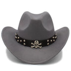 Black Pearl Wool Cowboy Hat