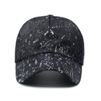 Black & White Spotted Baseball Cap