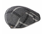Bloomsbury Tartan Wool Flat Cap