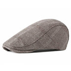 Bloomsbury Tartan Wool Flat Cap