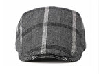 Bloomsbury Tartan Wool Flat Cap