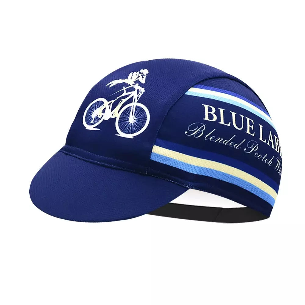 Blue Label Vintage Cycling Cap