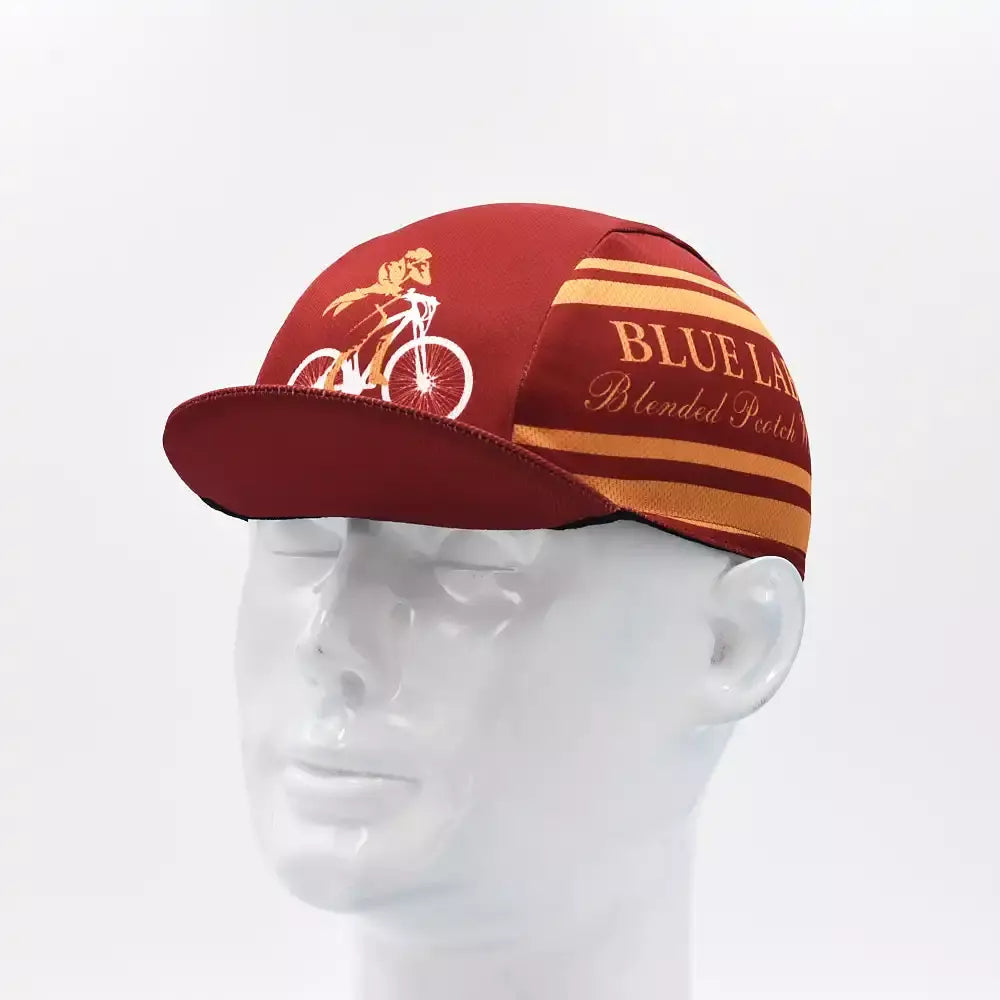 Blue Label Vintage Cycling Cap