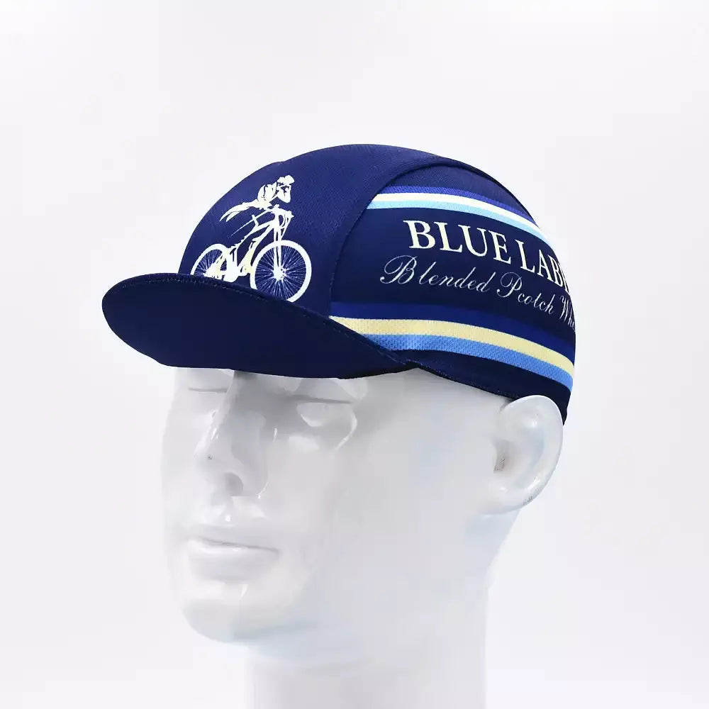 Blue Label Vintage Cycling Cap