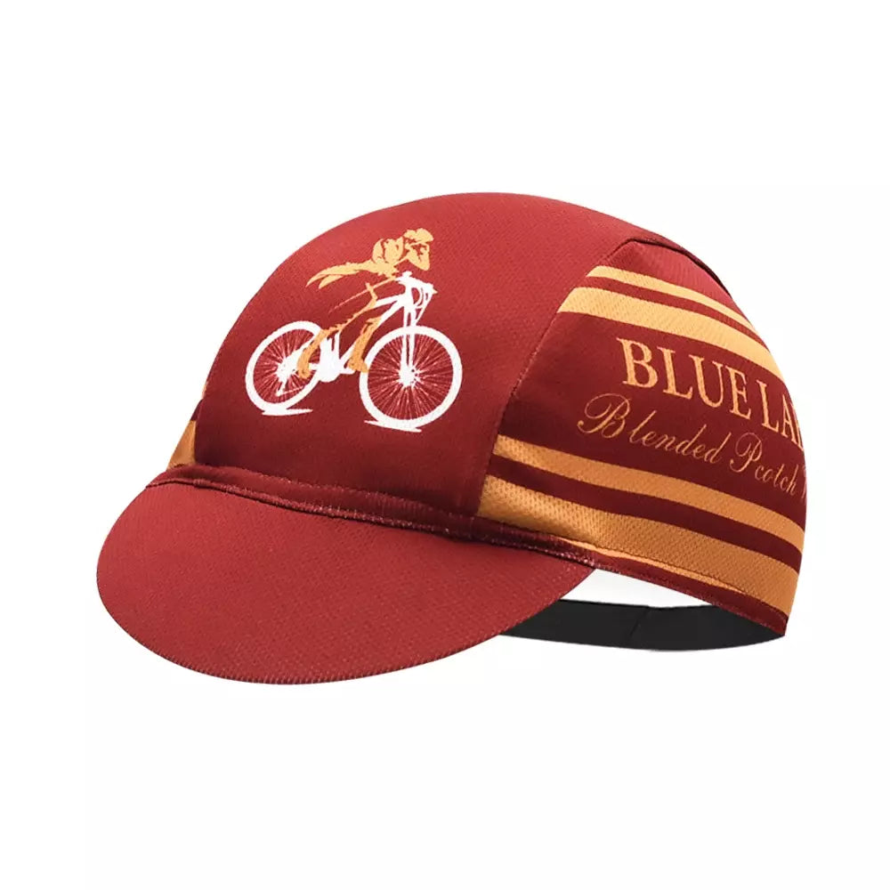 Blue Label Vintage Cycling Cap
