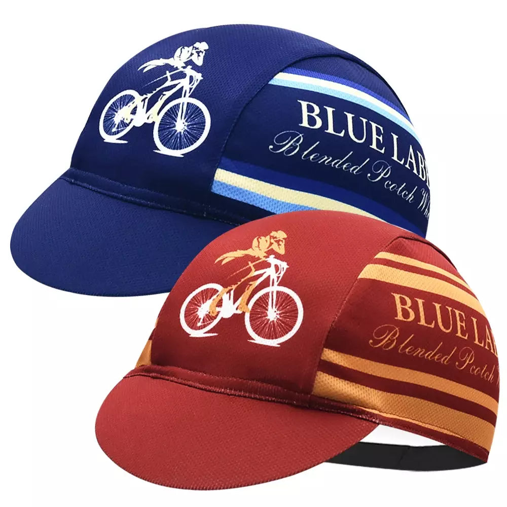 Blue Label Vintage Cycling Cap