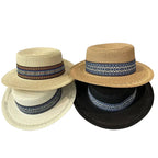 Straw boater hat – straw hat detail