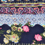 Boho Floral Snood Beanie