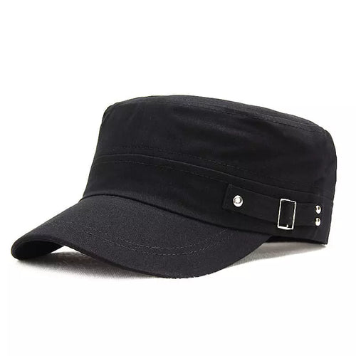 Black Bordeaux Cotton Cap