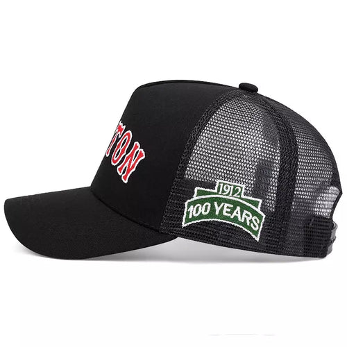 Boston Trucker Cap side view