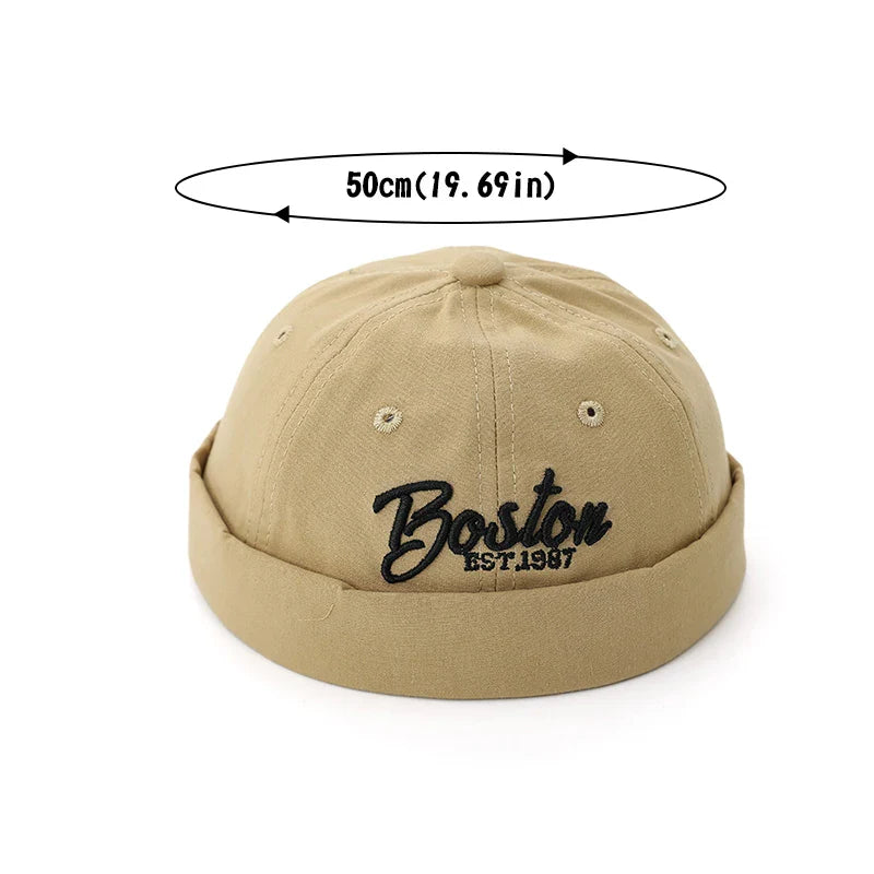 Boston 1987 Kids Brimless Docker Cap