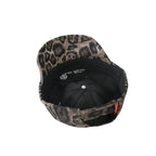 Boston Kids Leopard Print Short Brim Baseball Cap