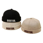 Boston Kids Cotton 6-Panels Docker Cap