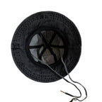 Boston Vintage Denim Wide Brim Bucket Hat